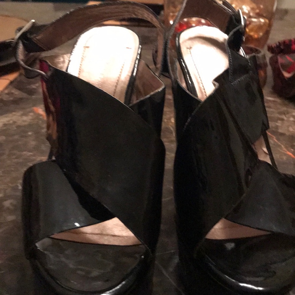 BCBG wedge sandals